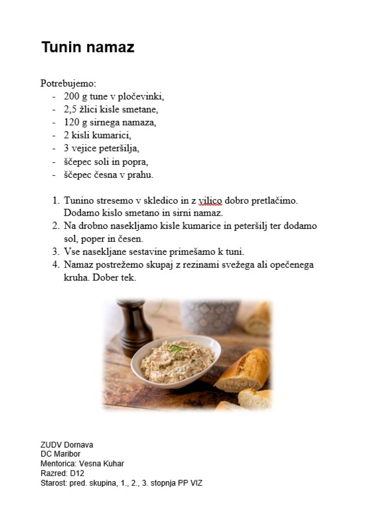 PROJEKT: ŽIVIM ZDRAVO